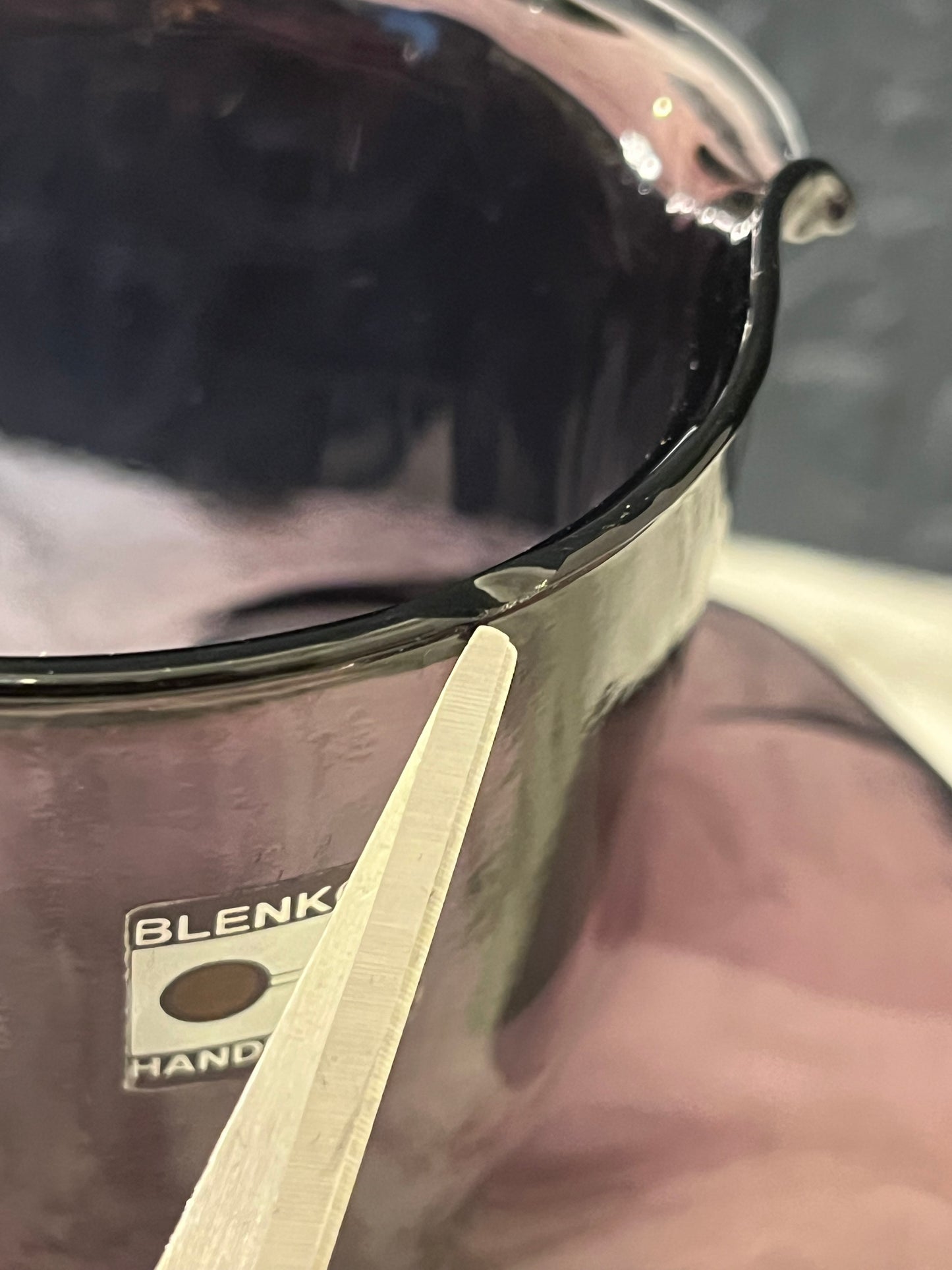 Blenko Amethyst pitcher AS IS