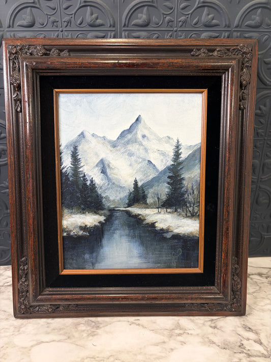 Original Mountain Series Stream Painting by Jessie
