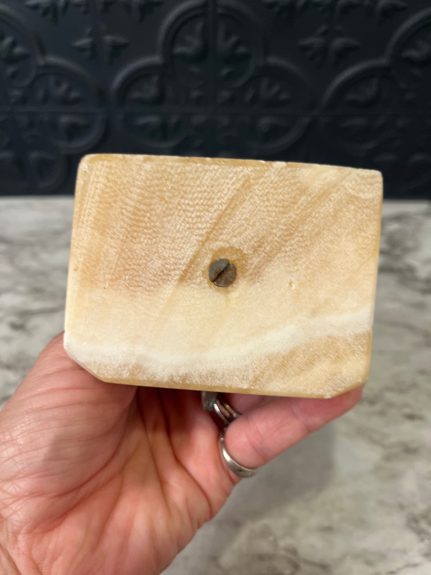 Pharaoh Bust on Stone base