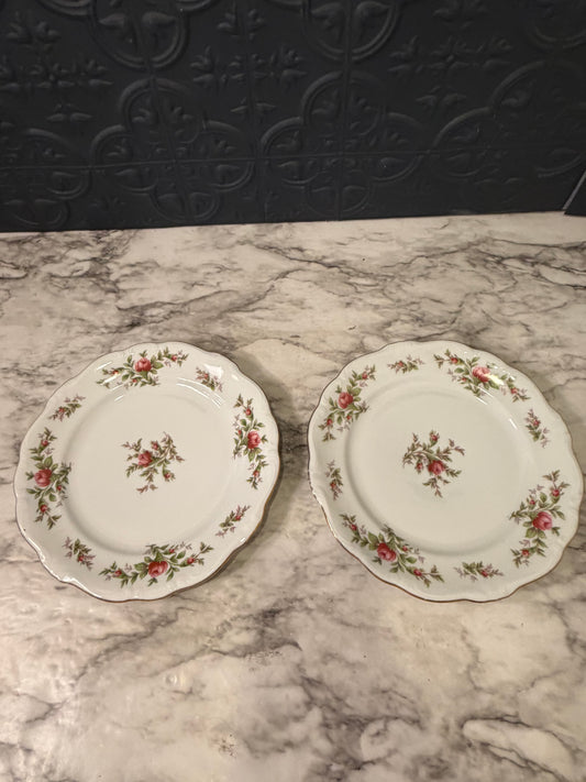 Haviland Plates 8" Set of 2 AS IS