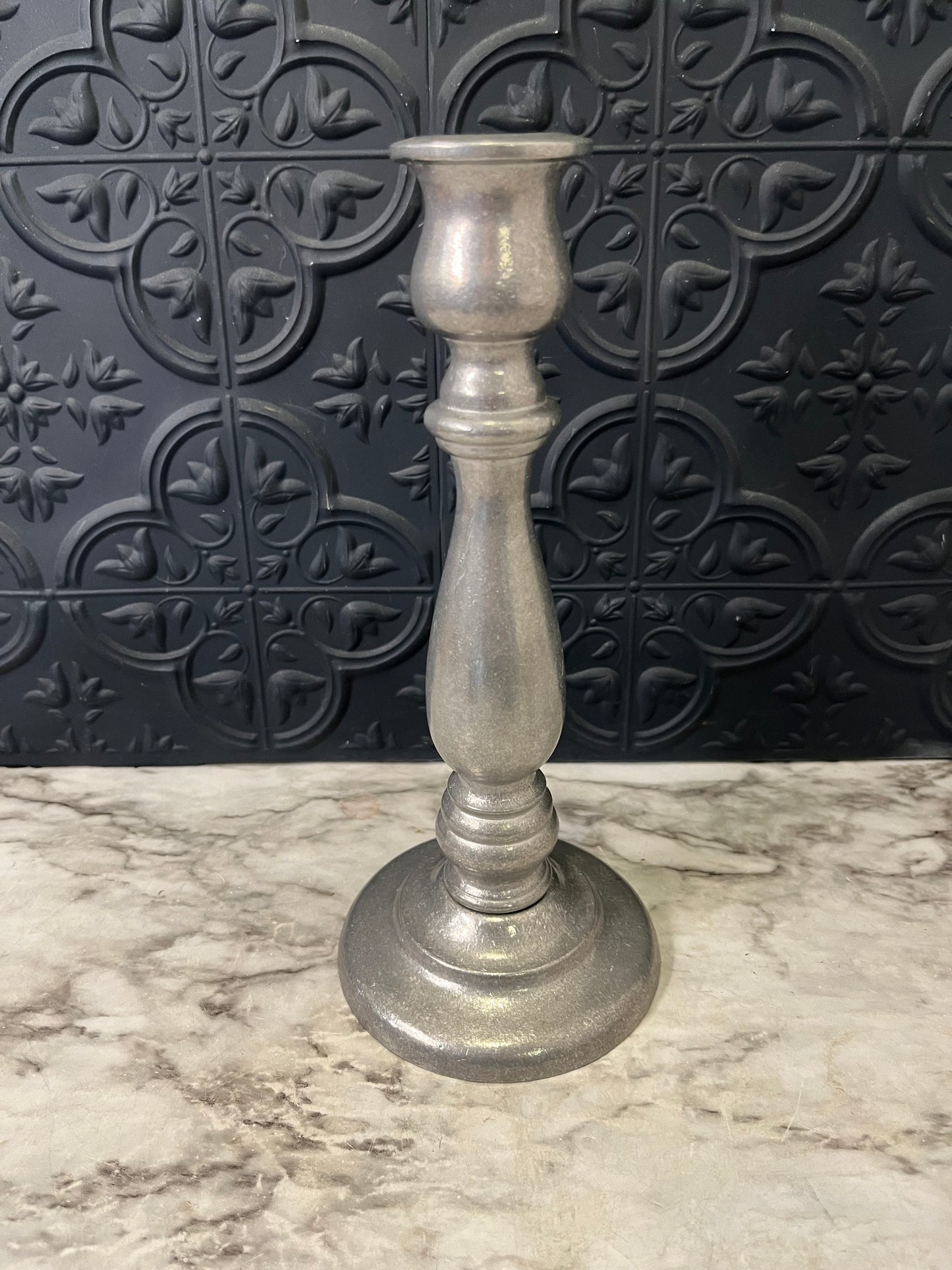 Sexton Pewter Candle Holder