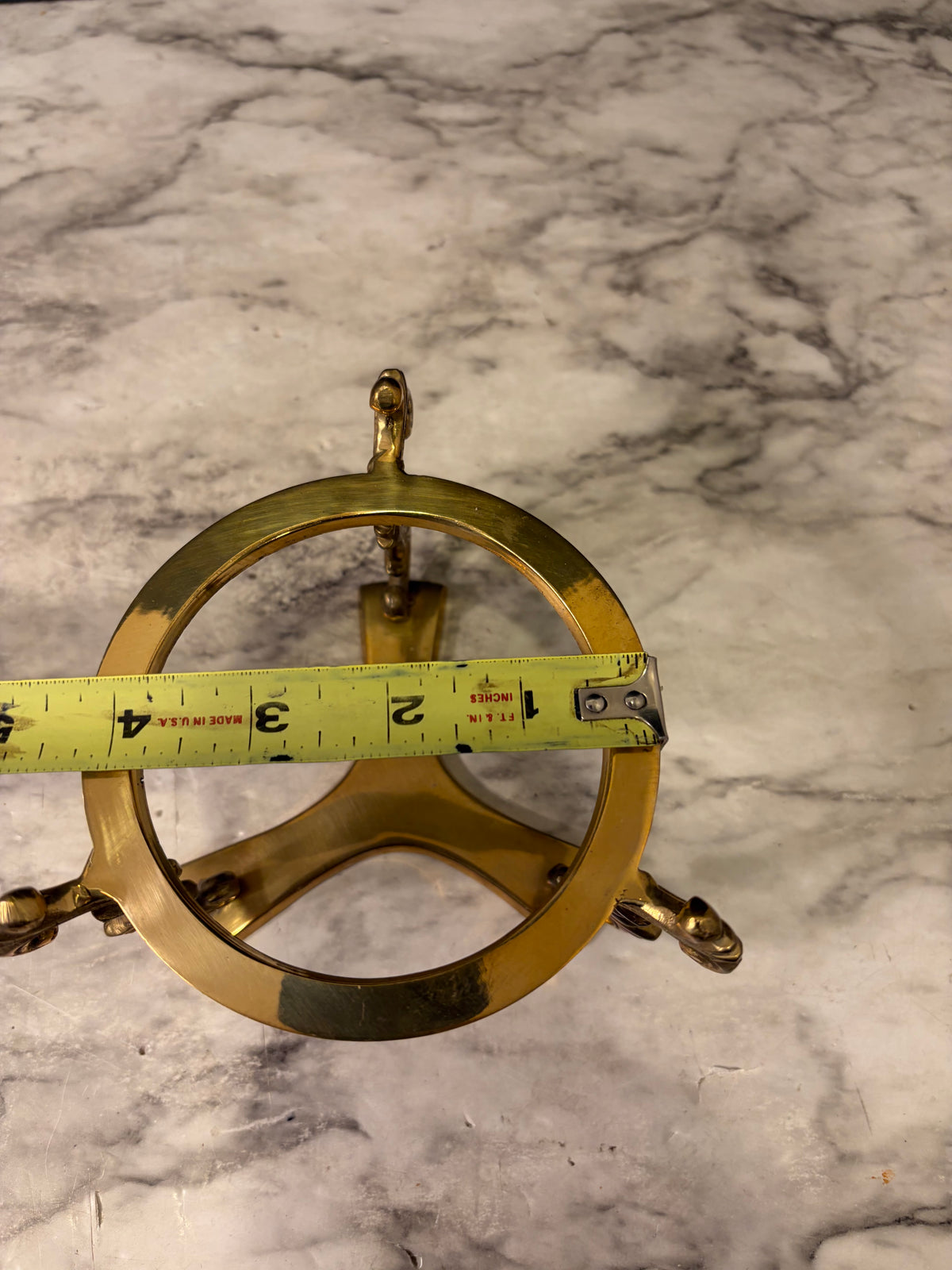 Brass Three legged Stand 4.25"