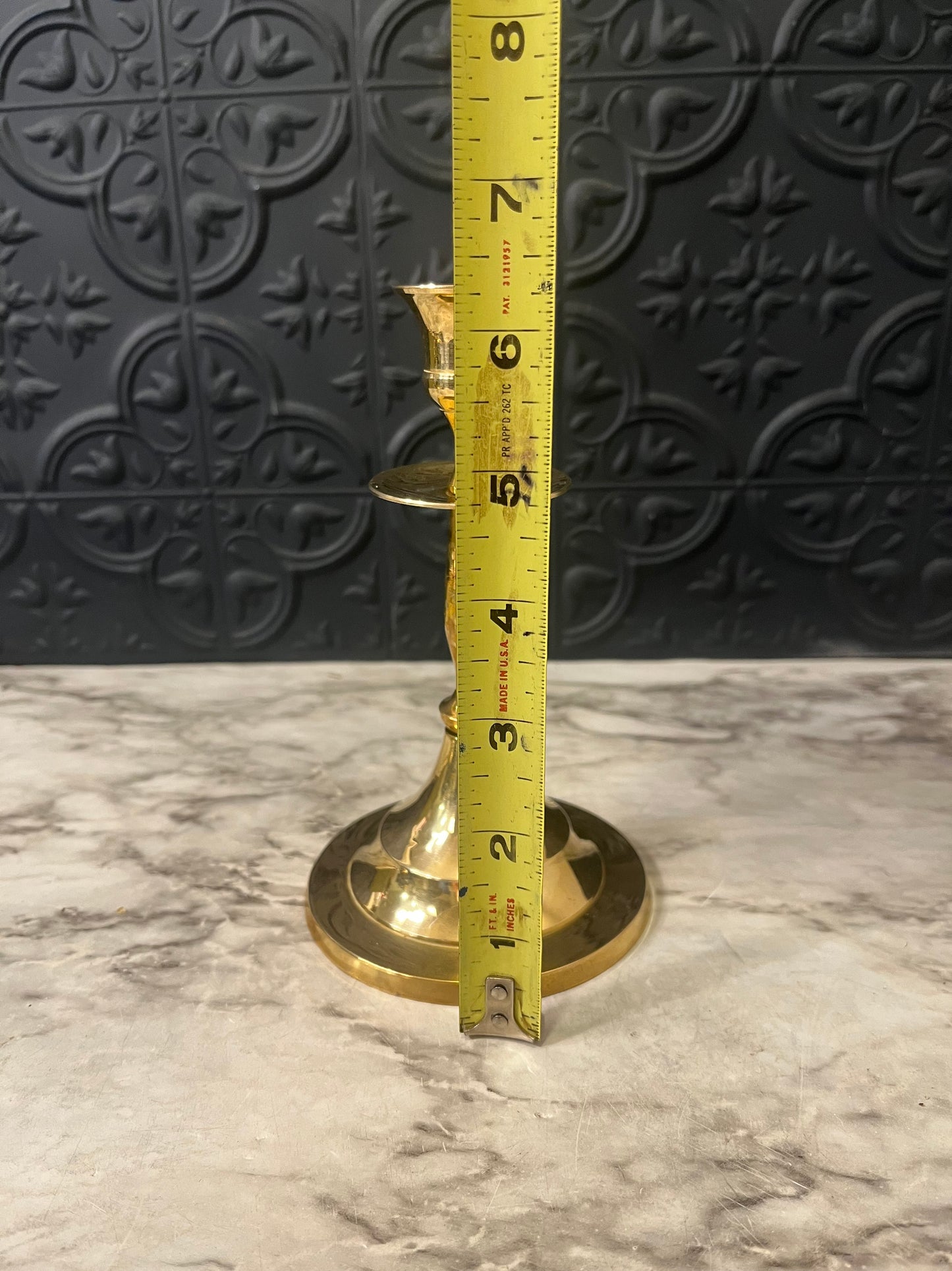 6.5 " Candle with Round Base