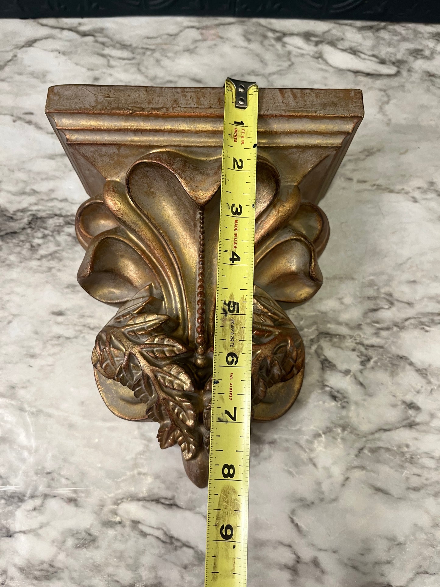 Champagne Colored Wall Ledge