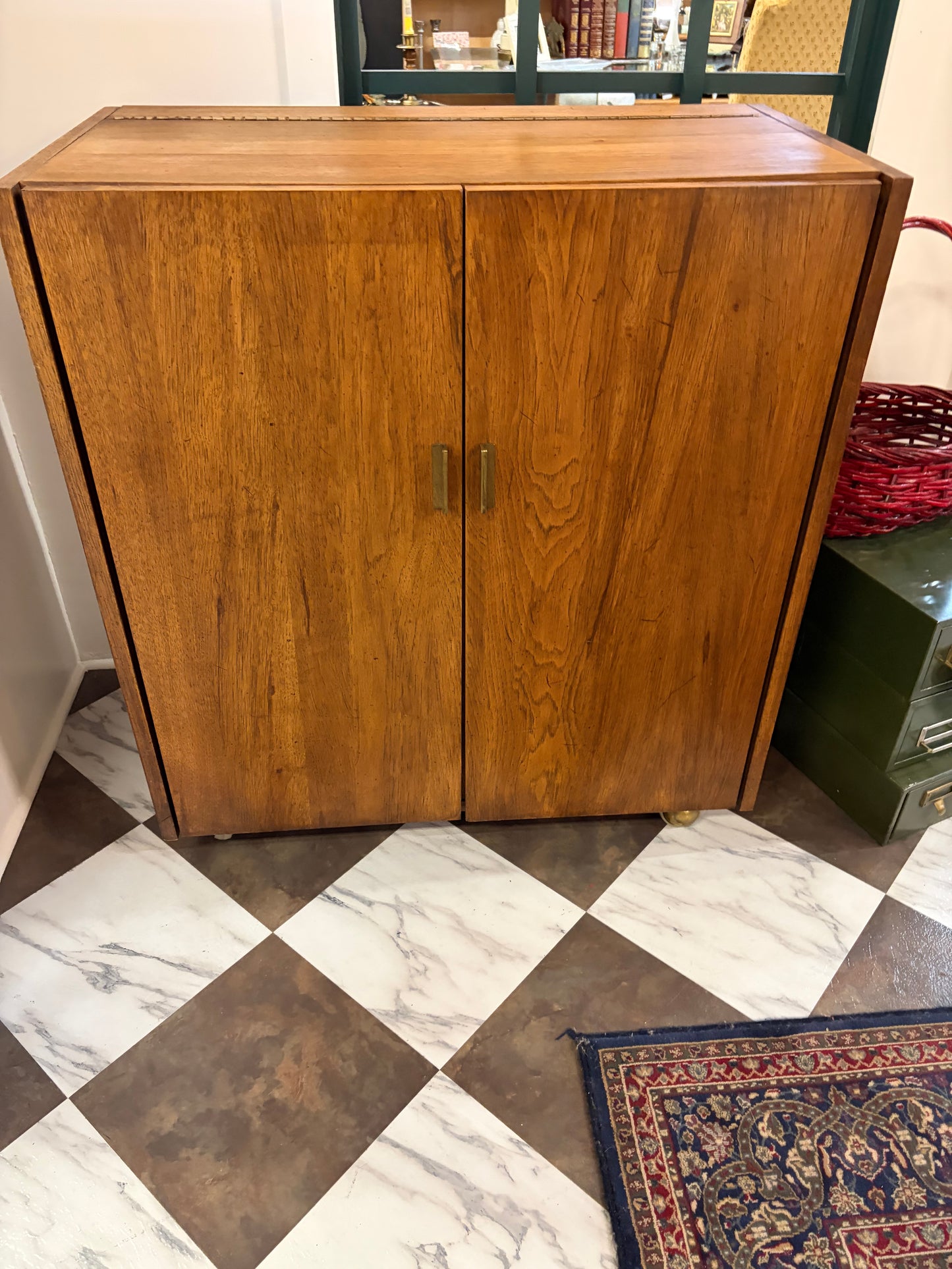 Flip Top Bar Cabinet