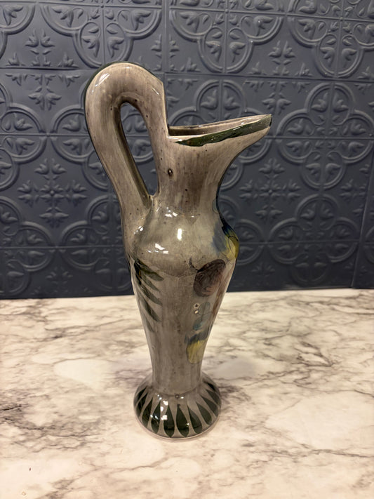 Mexican Pottery Grey Pitcher