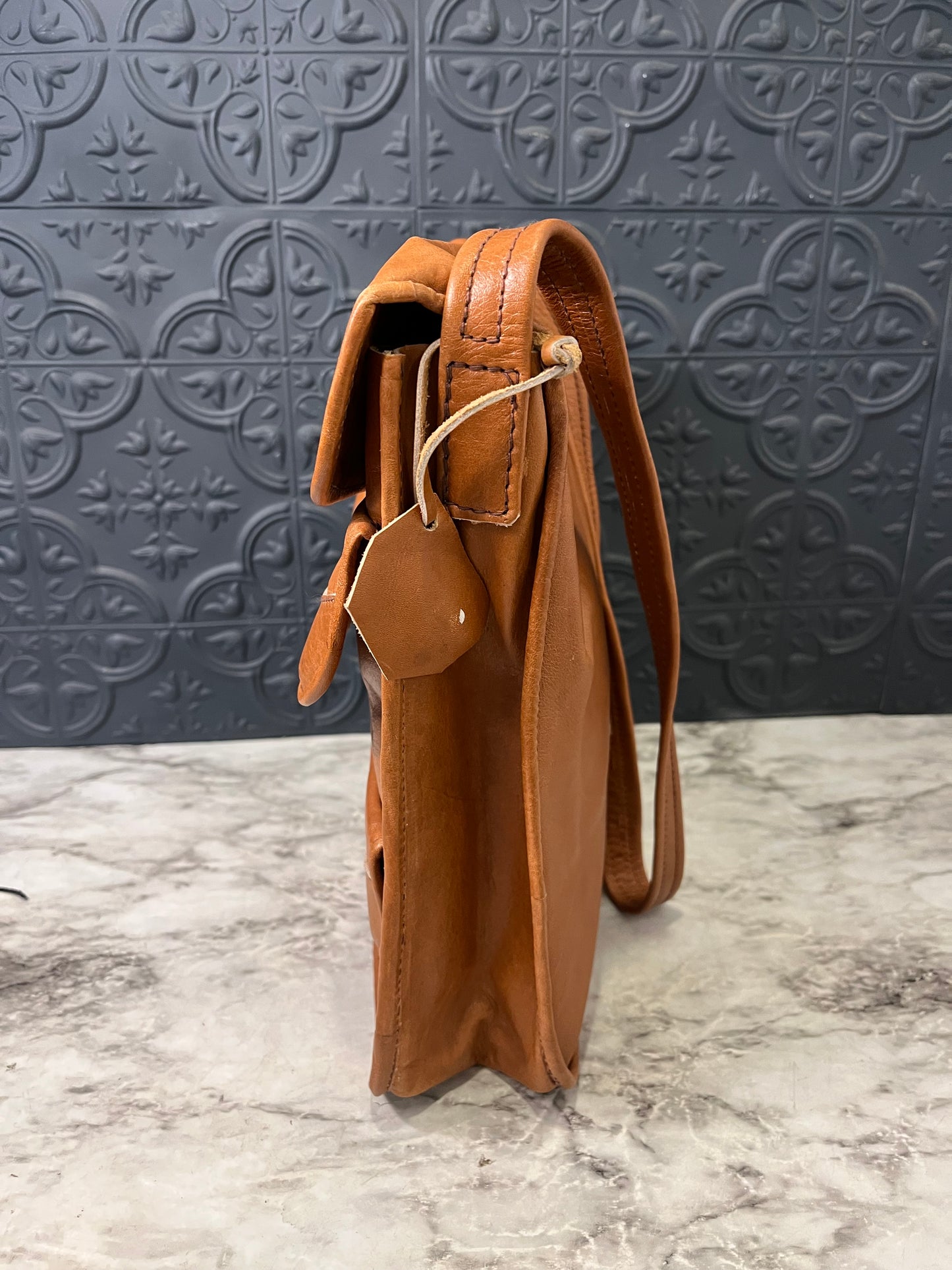 Leather Crossbody Bag Made in Colombia