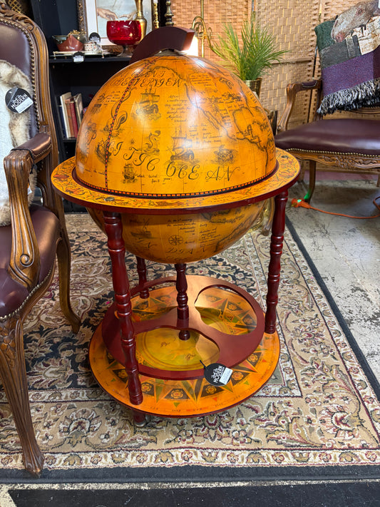 Globe Bar on Casters