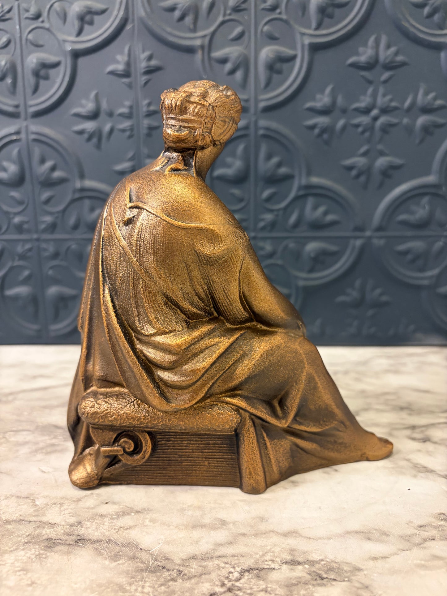 Grecian Goddess Clock Topper