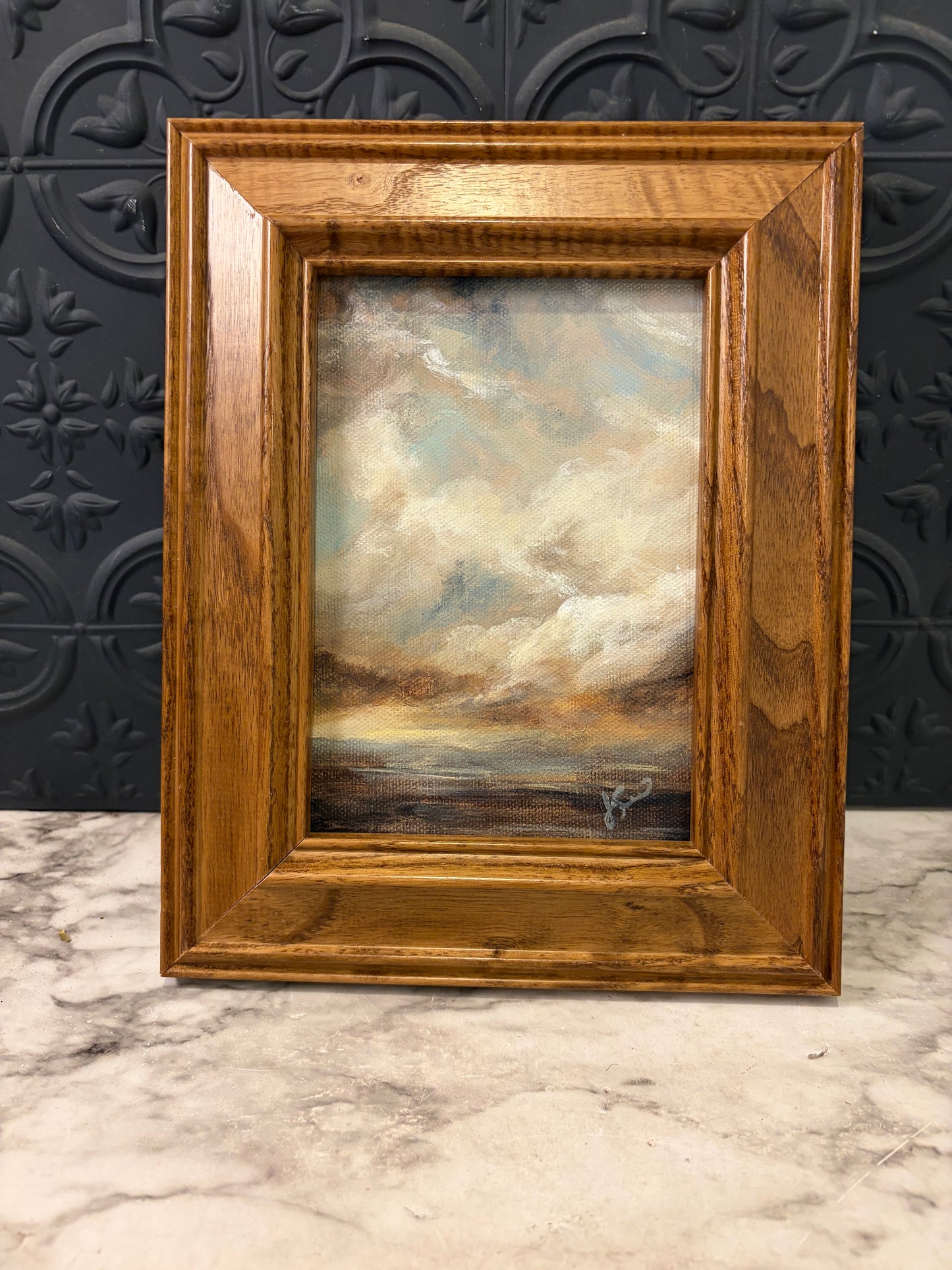 Carmel Cloudy Sky Original Painting by Jessie