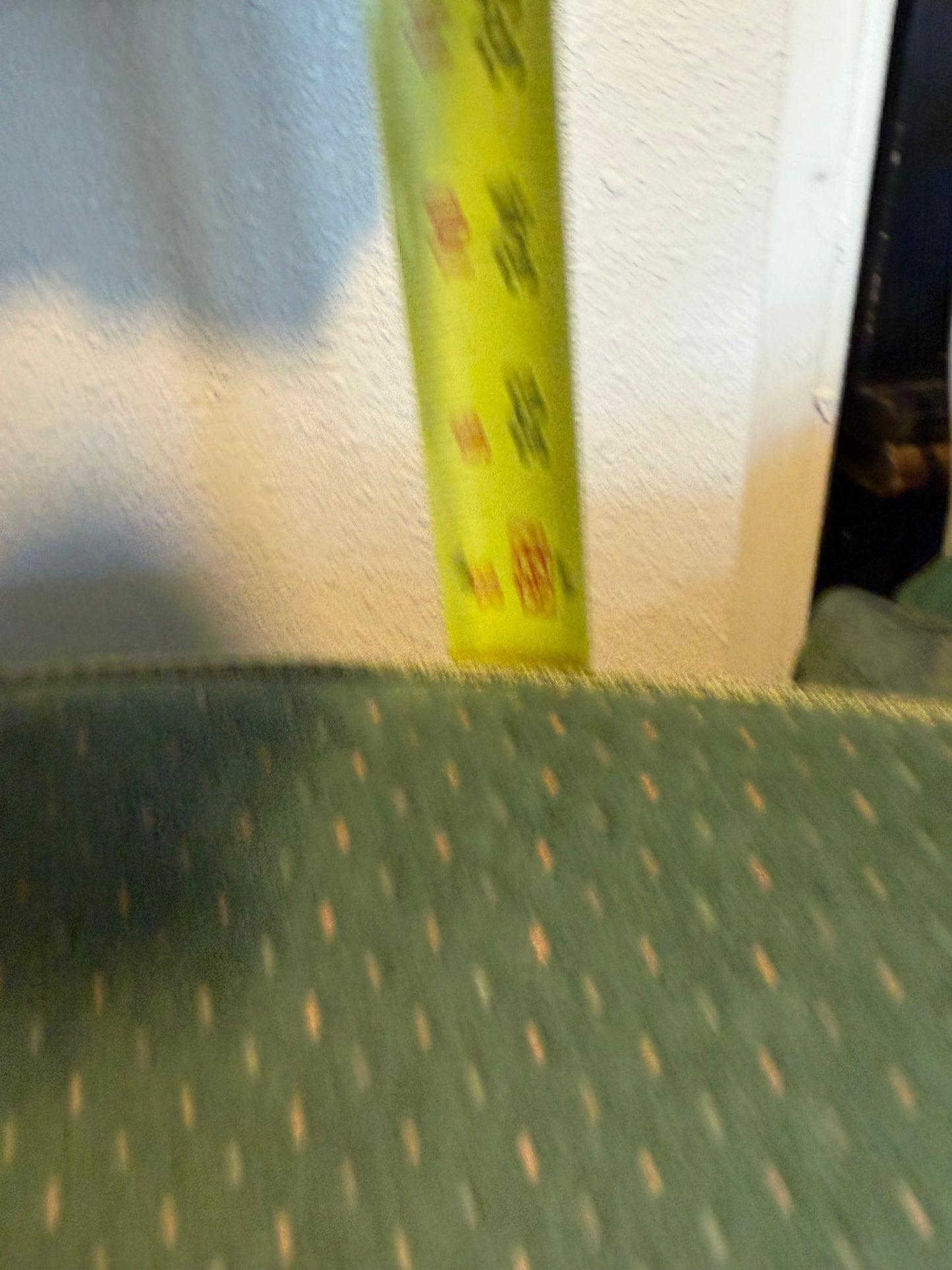 Green Arm Chair with Piping