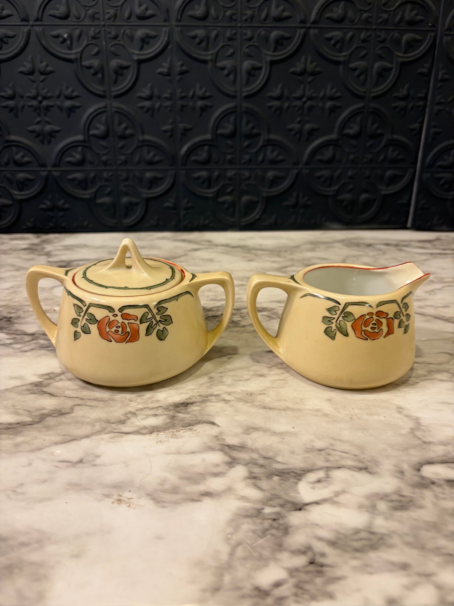 Cream and Sugar German Set