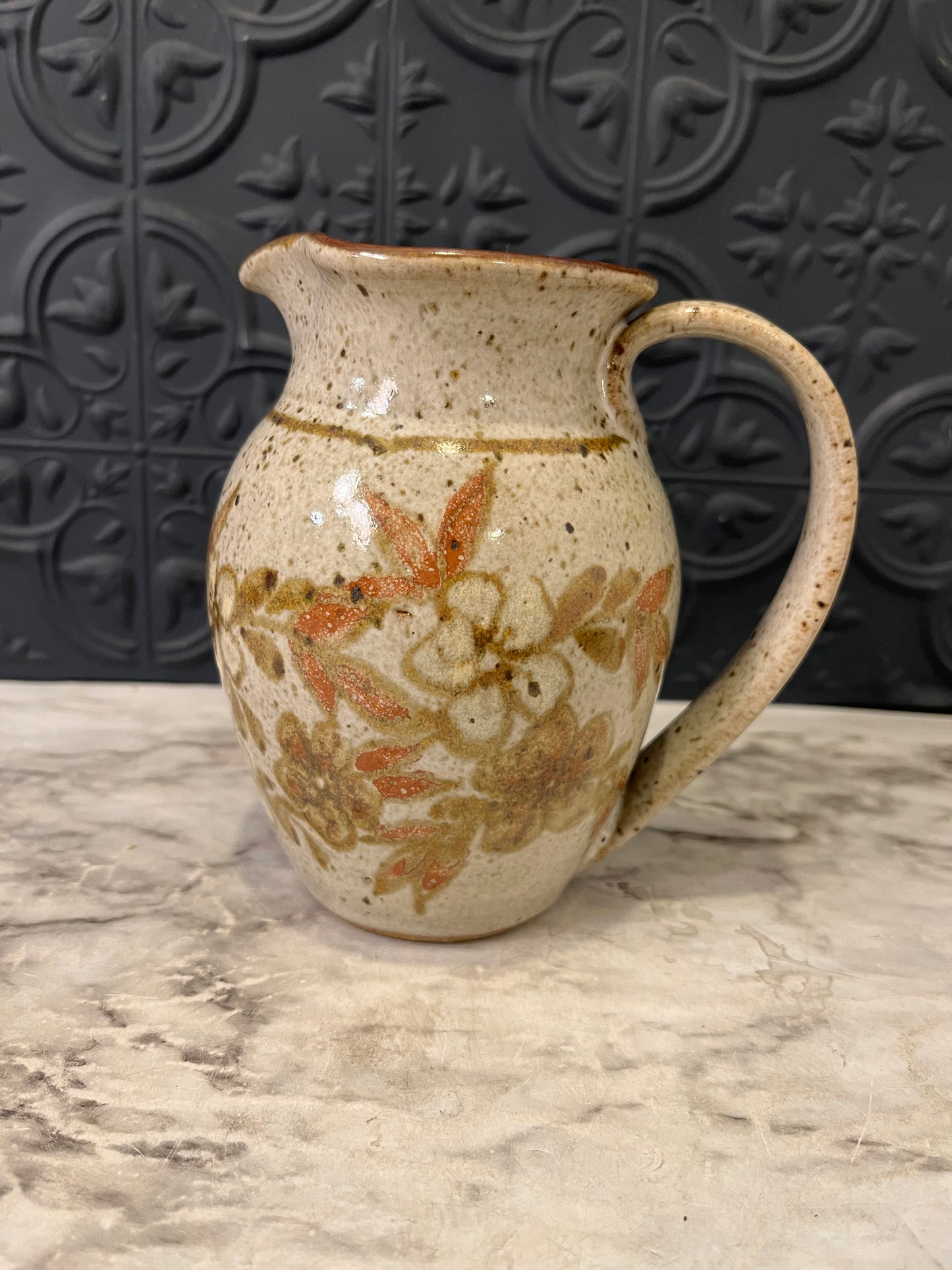 Lopez Stone Pitcher Tan