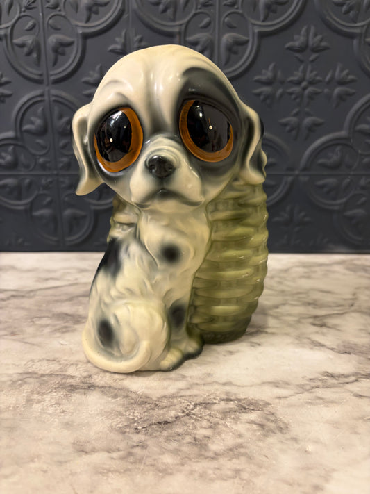 Enesco Big Eyed Dog Planter