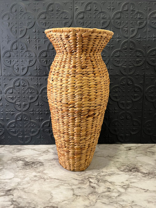 Large Wicker Vase