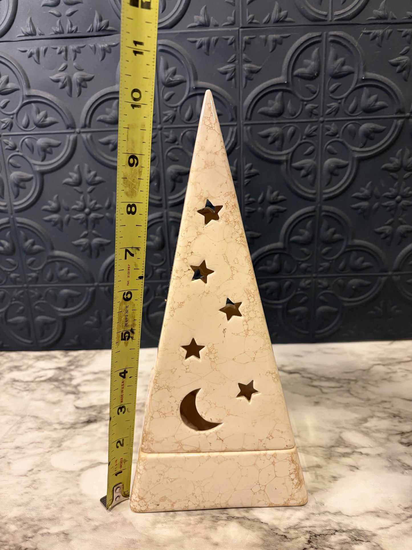 Partylite Galaxy  Pyramid Tealight Holder