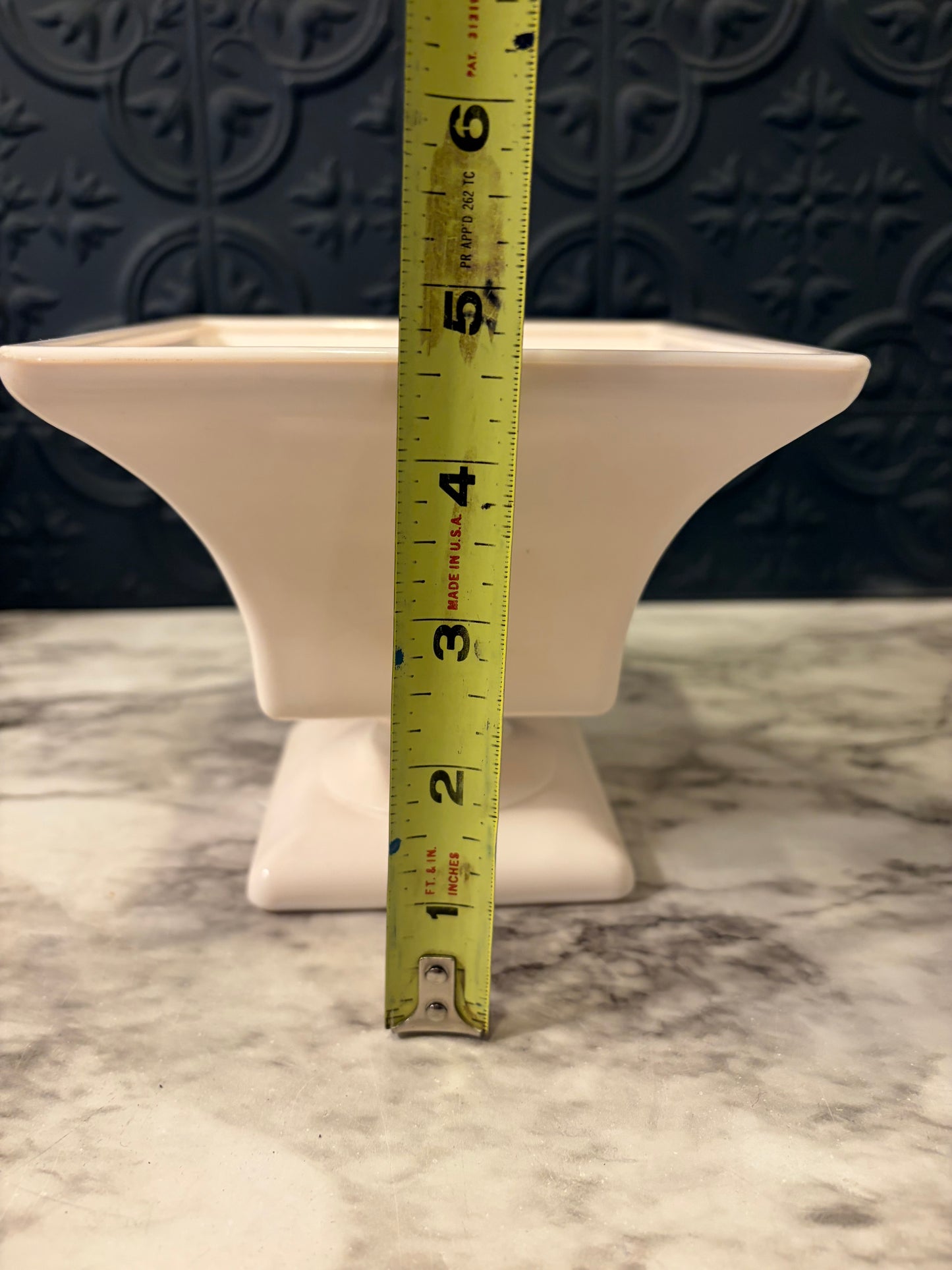 Light Pink Pedestal Bowl by Napco