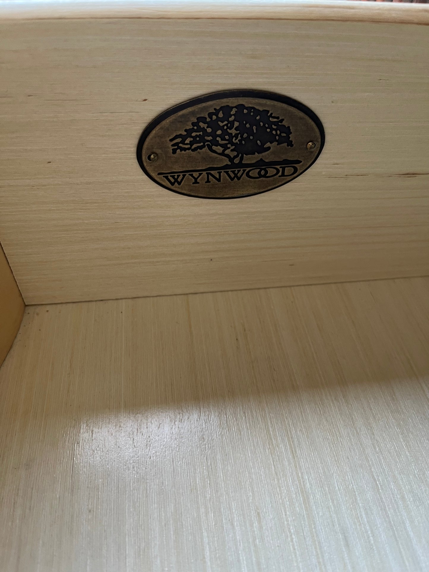 Wynwood Large nightstand with black top- each