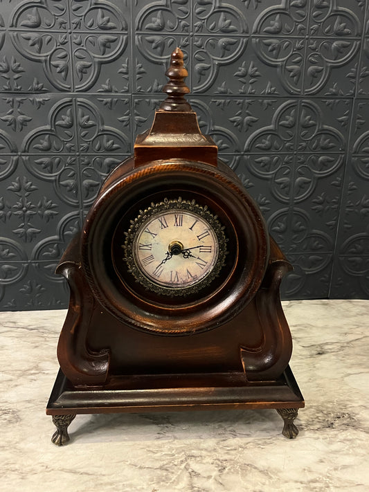 Wooden Mantel Clock Reproduction