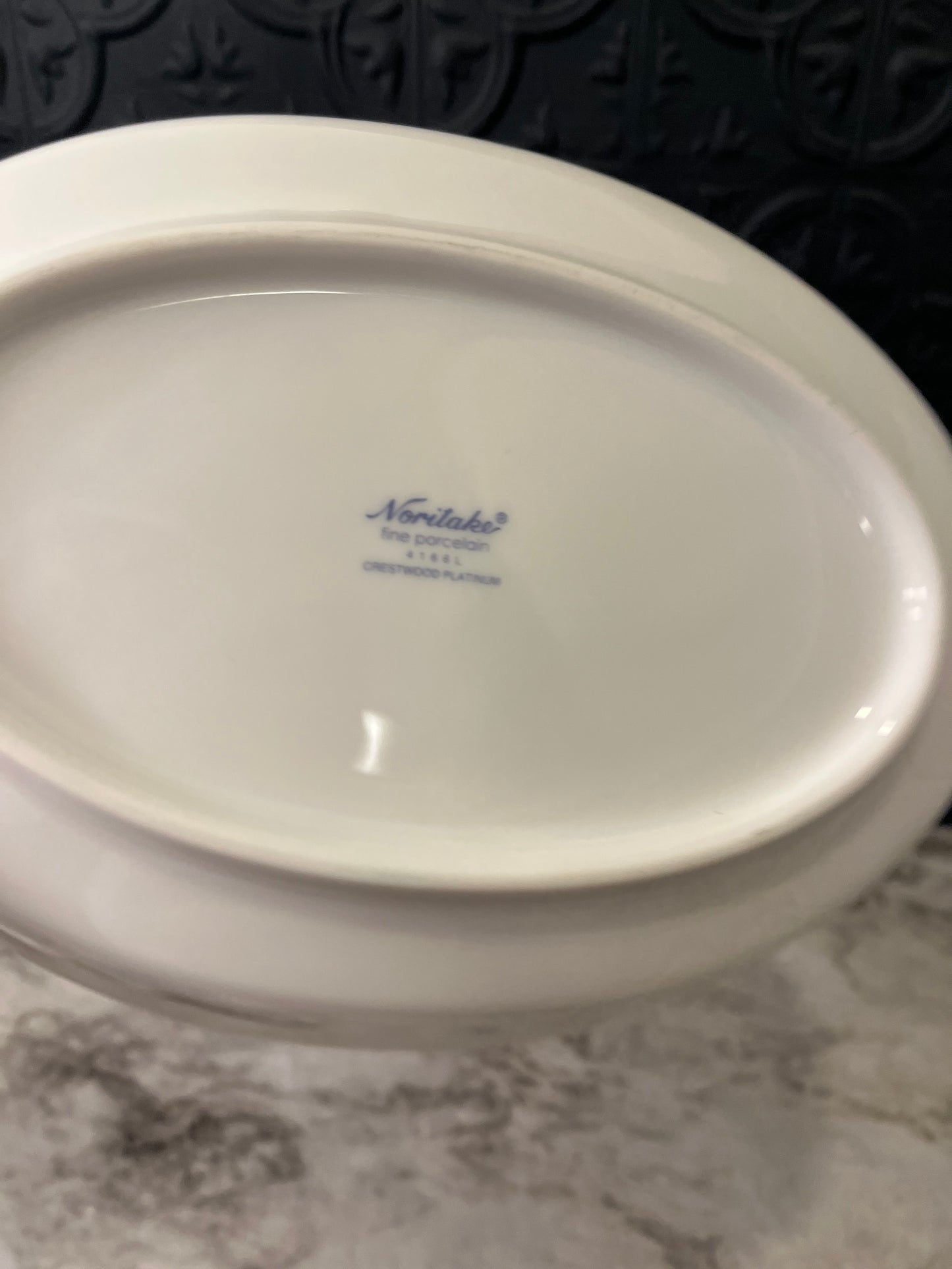Noritake Crestwood Oval bowl