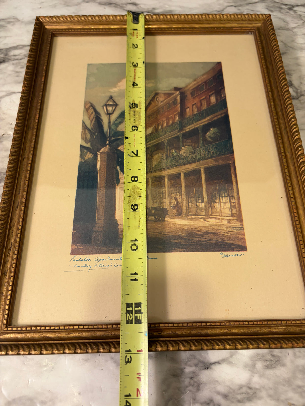 Pontalba Apartments Print