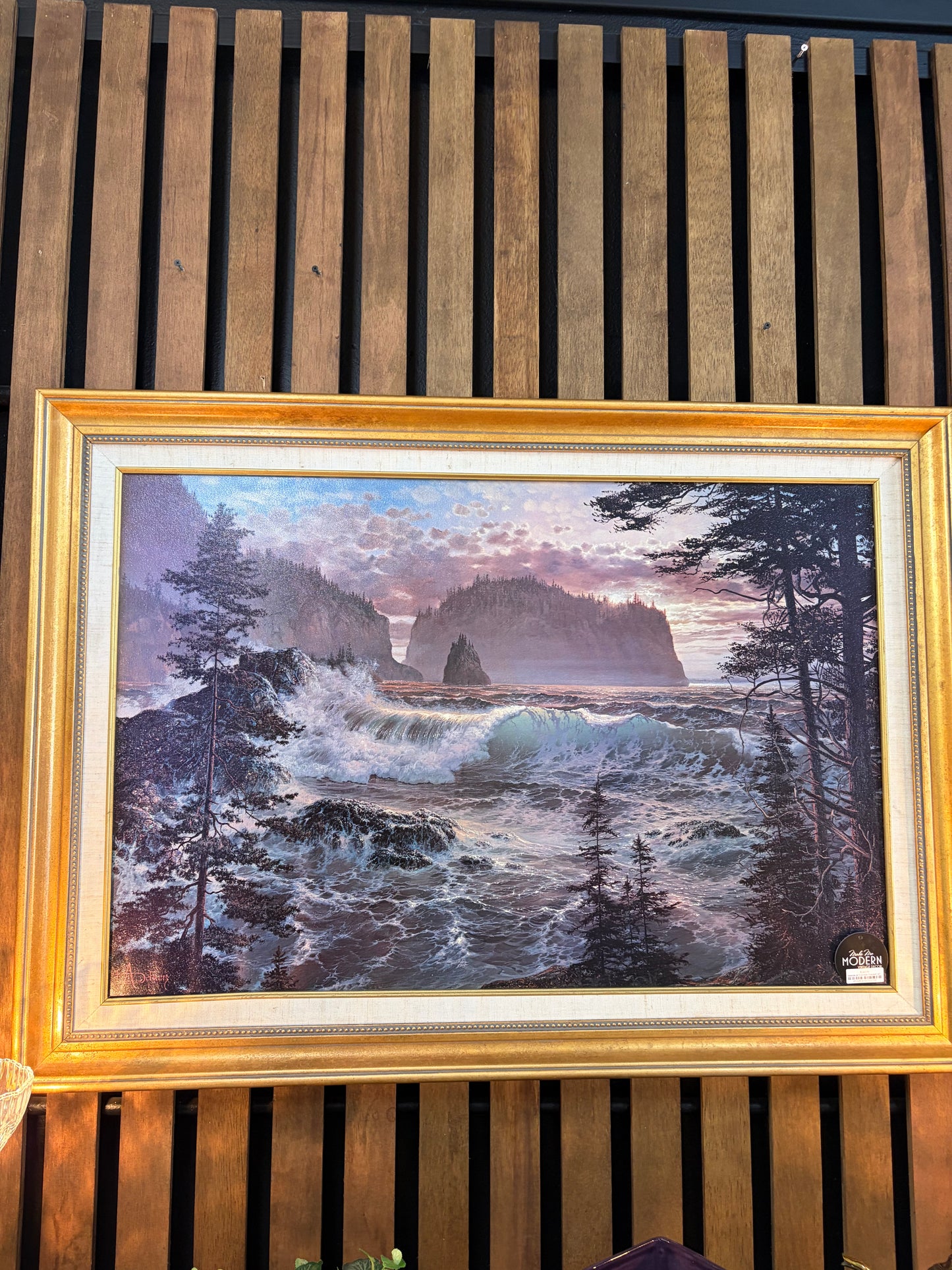 Islands at Eventide Framed  43 x32