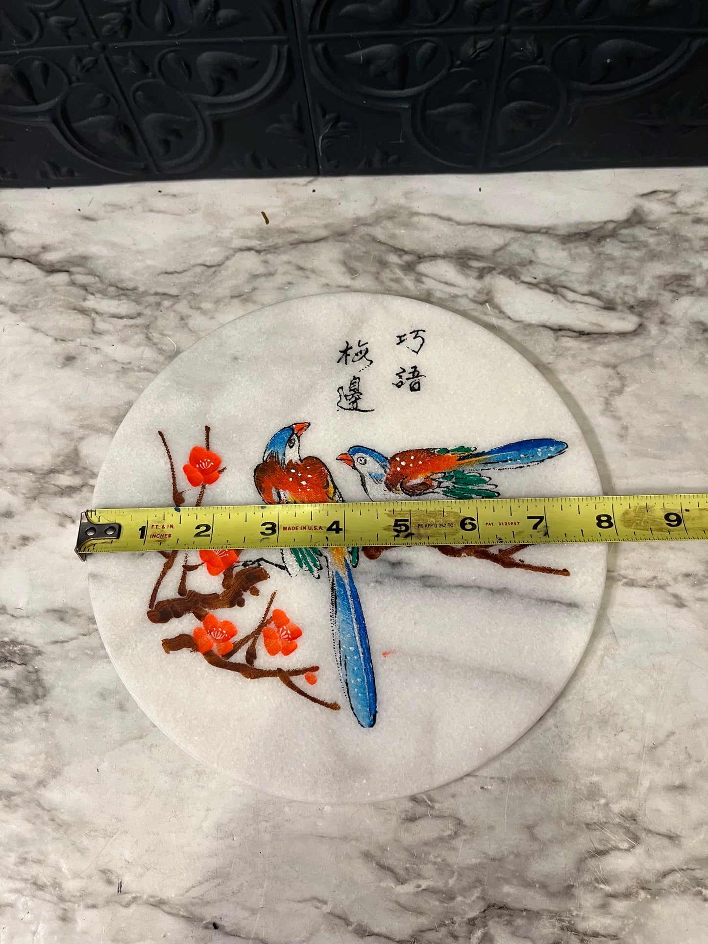 Hand Painted Marble Trivet