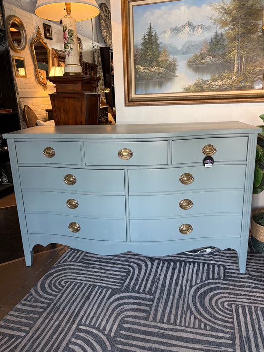 Dixie 9 Drawer Painted Sage Dresser