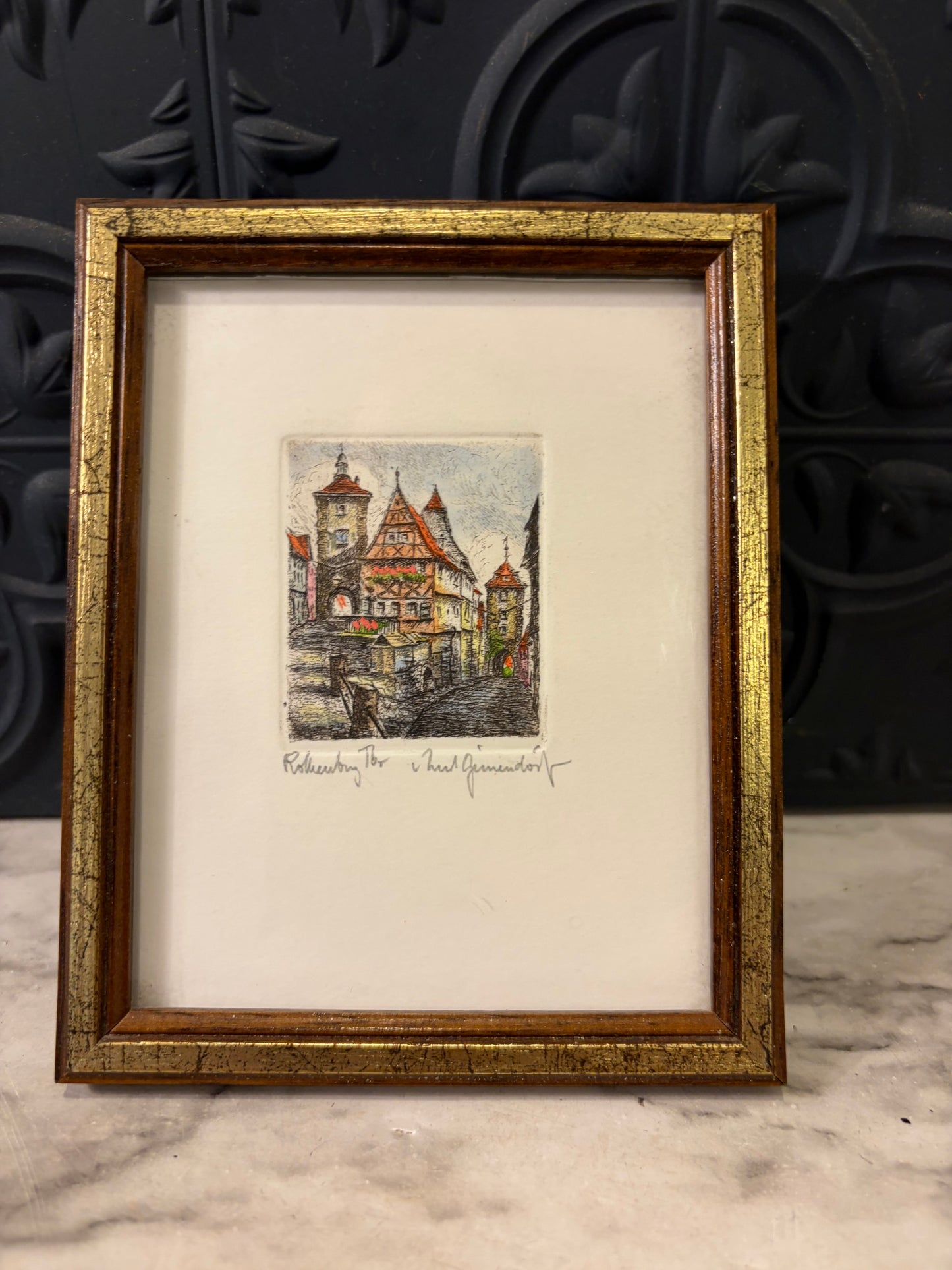 Mini Print of Rothenburg