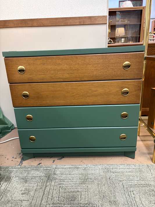 Small Bassett Dresser Painted Foxtrot