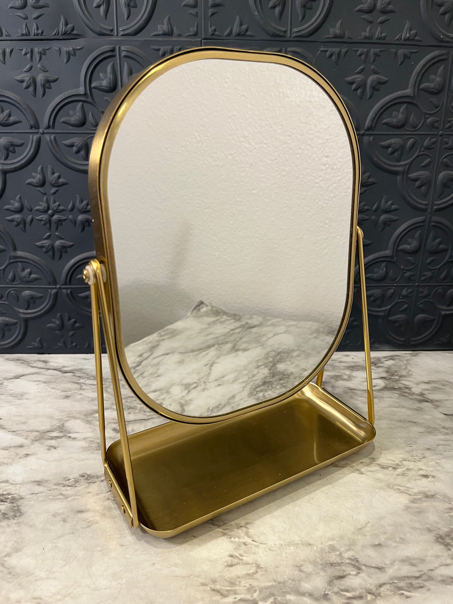 Brass Vanity Mirror/Magnification