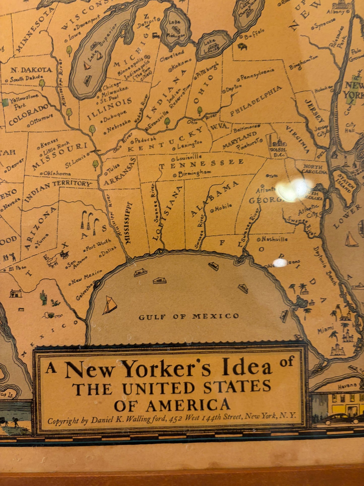 A New Yorker's Idea of the United States