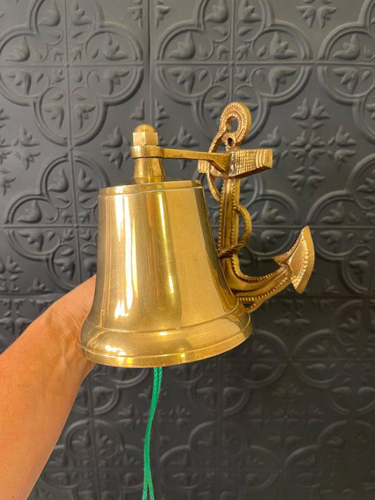 Anchor Brass Dinner Bell