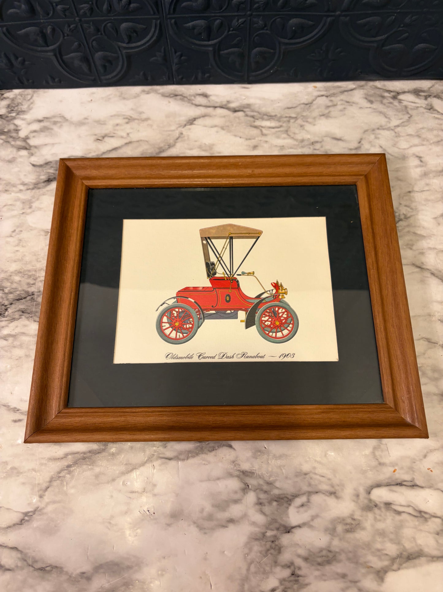 Oldsmobile Lithograph by Acadamy Arts