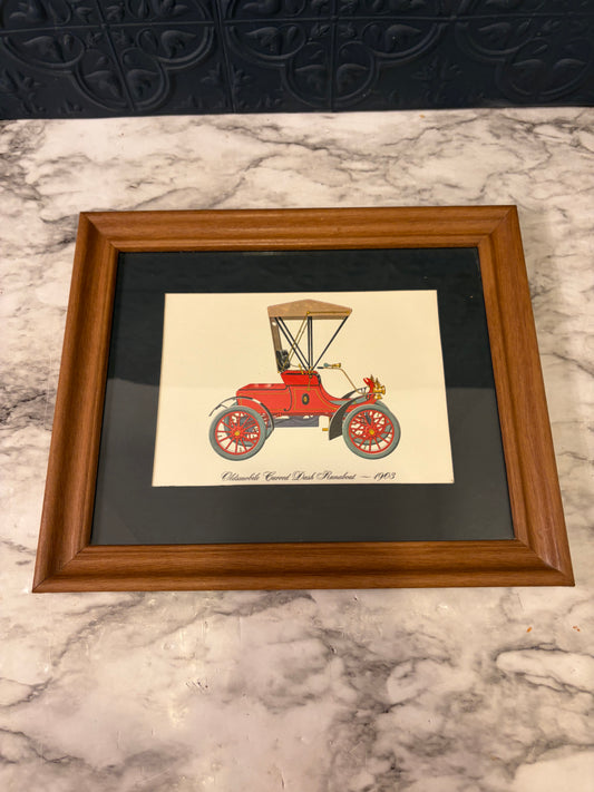 Oldsmobile Lithograph by Acadamy Arts