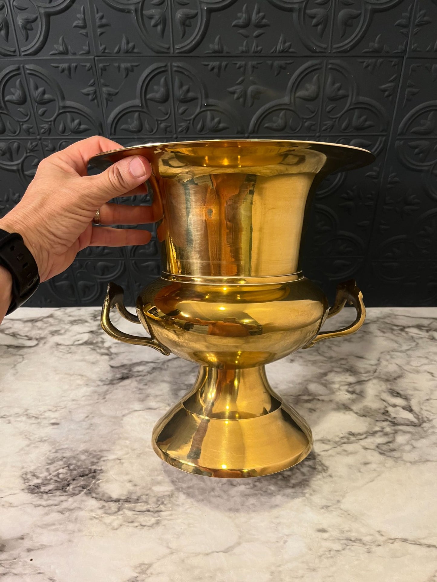 Brass Champagne/wine bucket