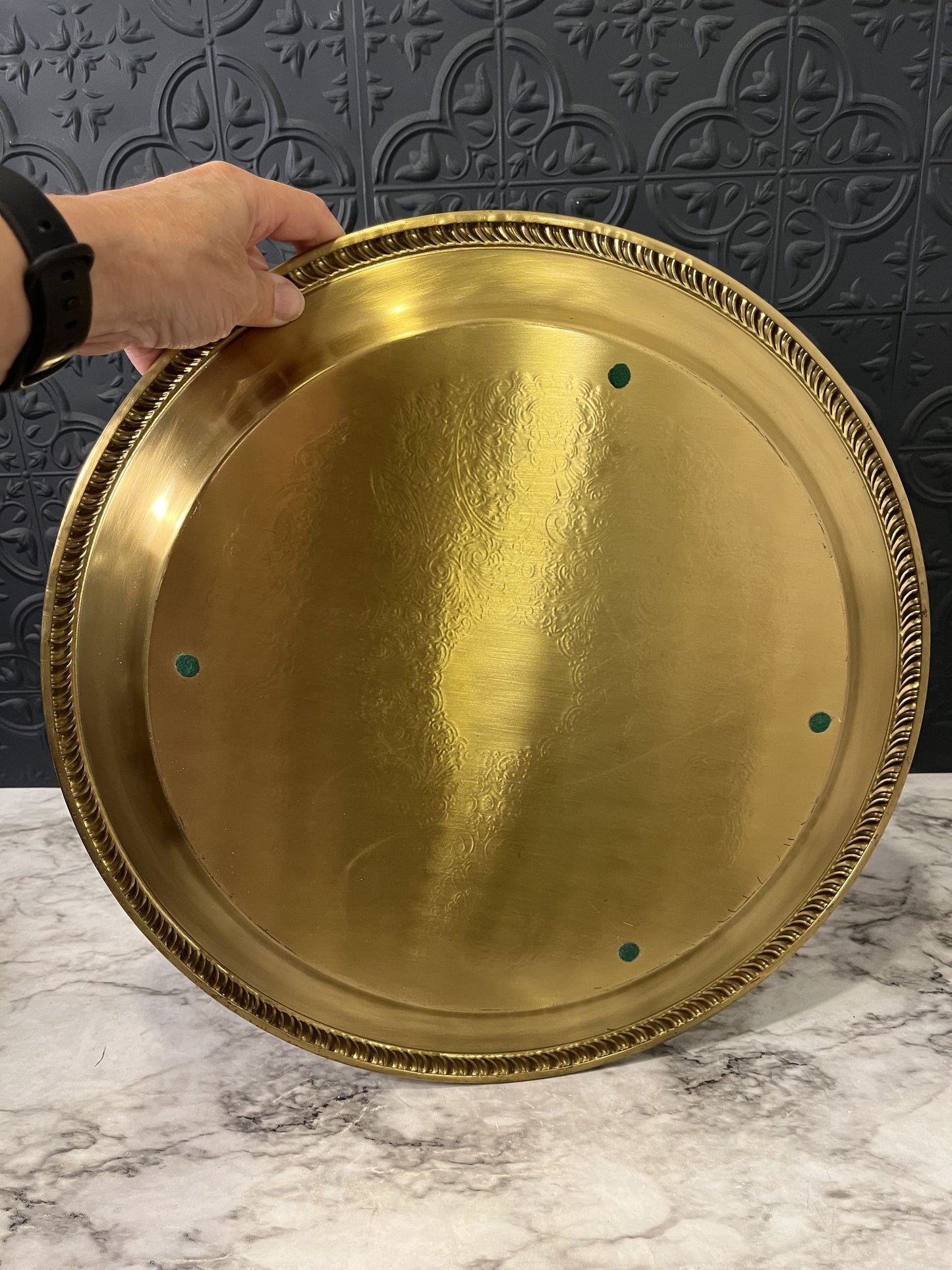 Brass Etched Tray