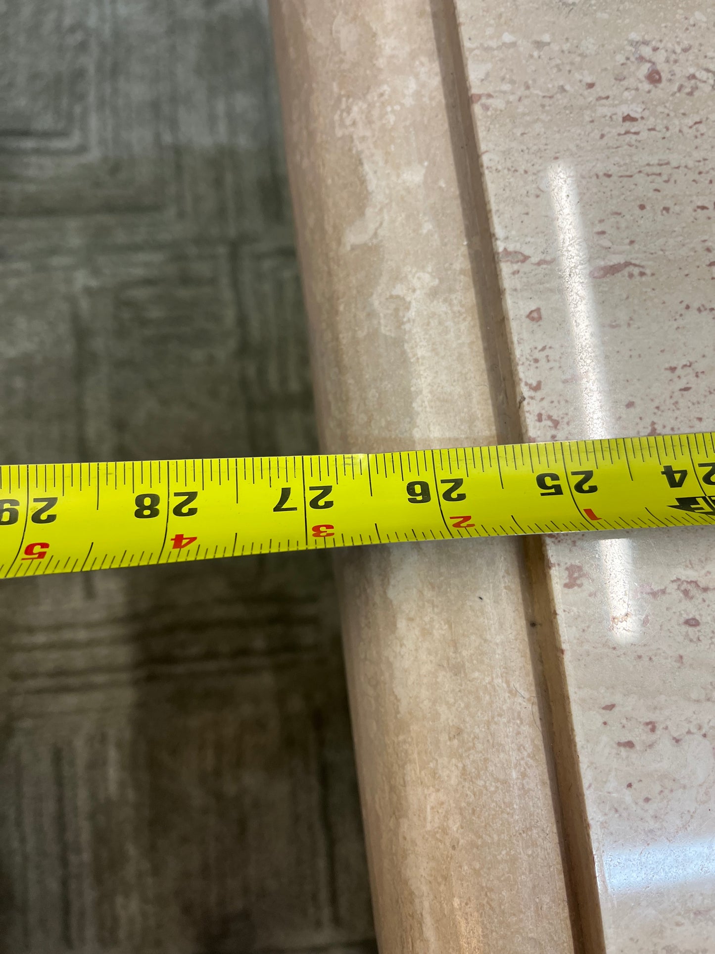 Travertine Square Coffee Table