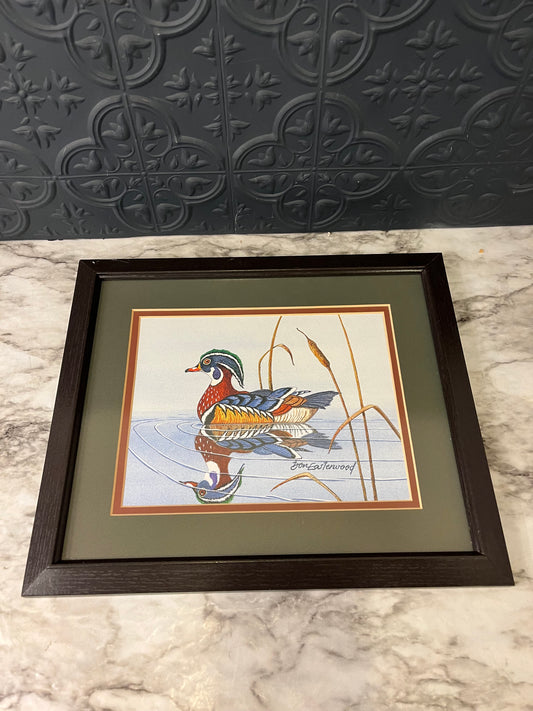 Home Interiors Don Easterwood Duck Reflection Print