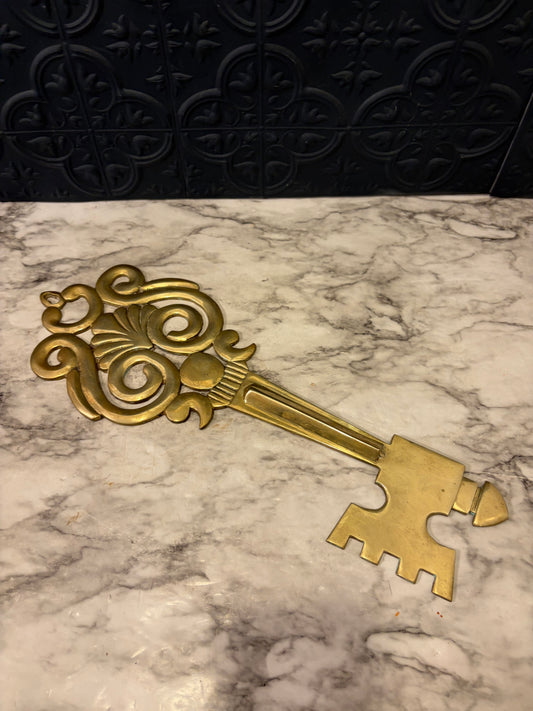 Solid Brass Key Wall Decor