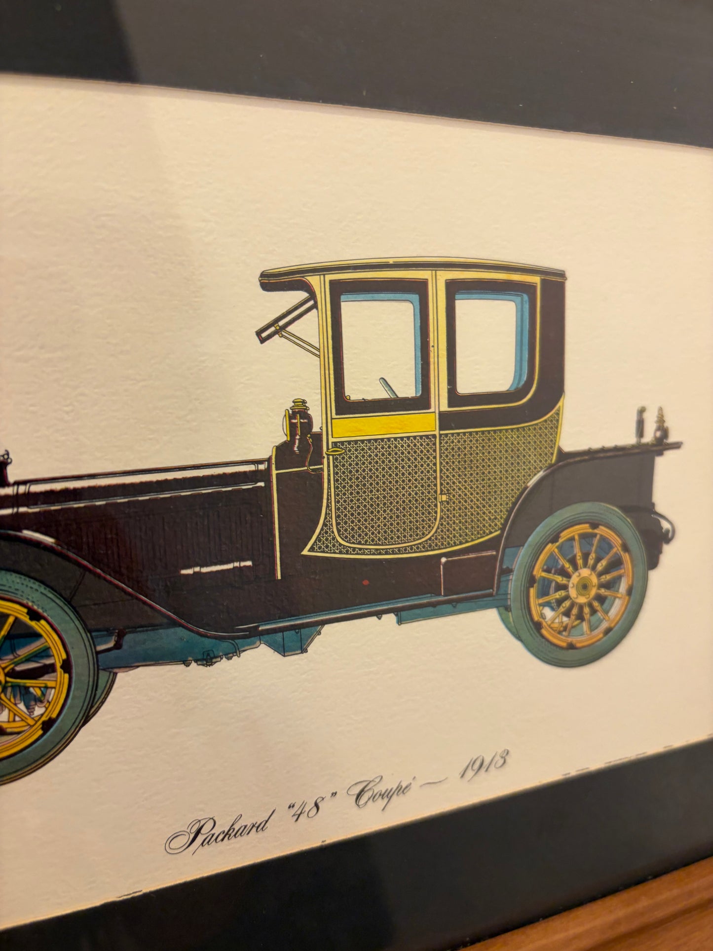 Packard Lithograph by Academy Arts