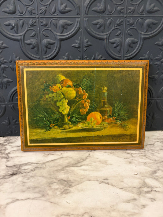 Still Life Print on Wood