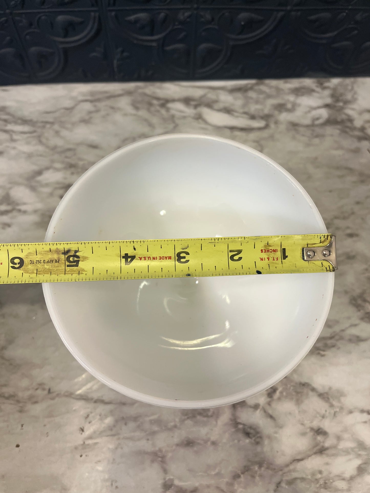 Milk glass Pedestal Bowl Hazel Atlas
