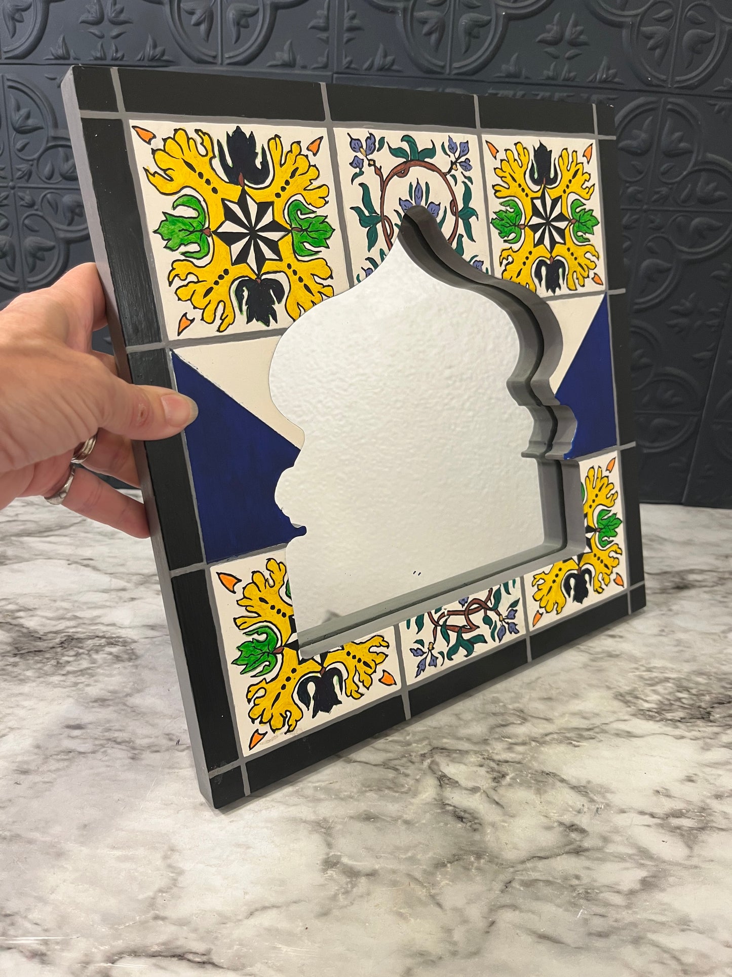 Morrocan Tile Mirror