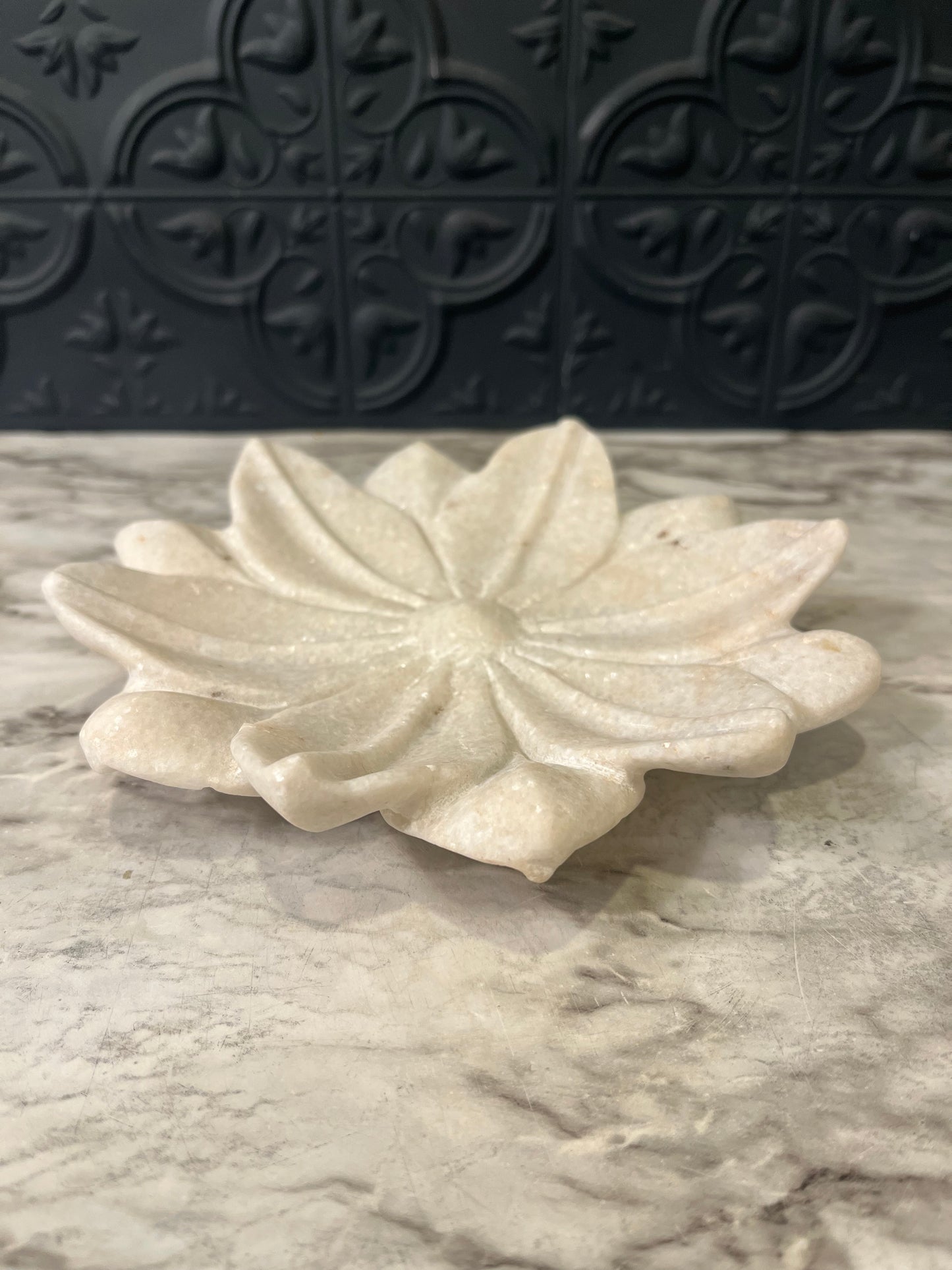 Stone Lotus Trinket Dish AS IS