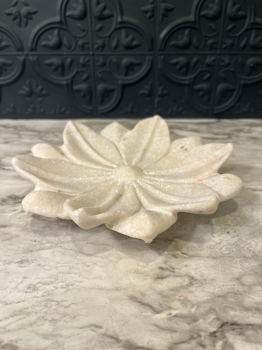 Stone Lotus Trinket Dish AS IS