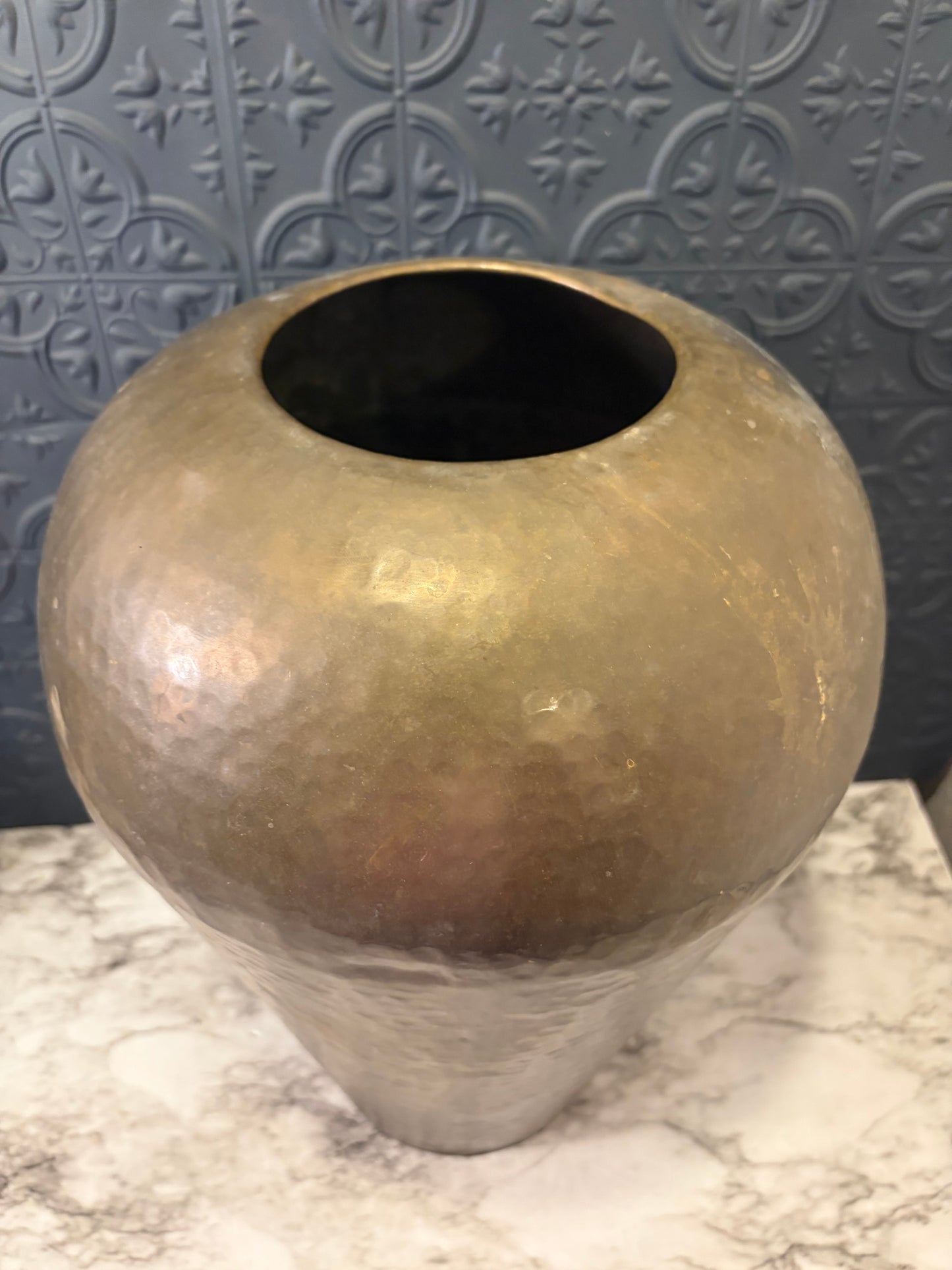 16" Brass Vase