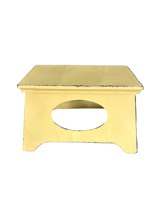 Yellow metal Step Stool