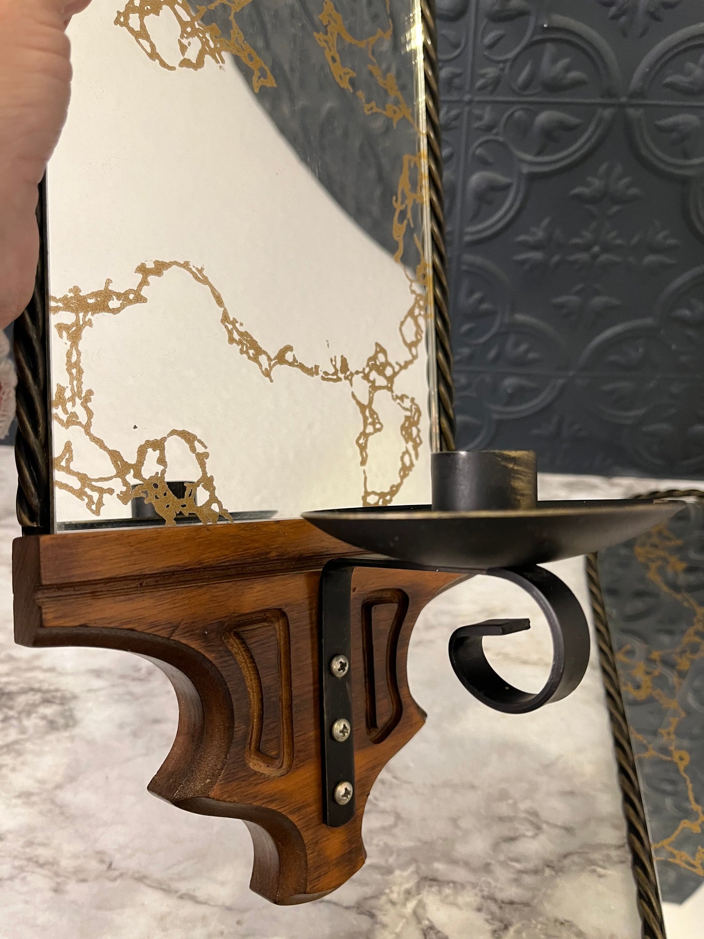 MCM Smoke Mirror Sconce