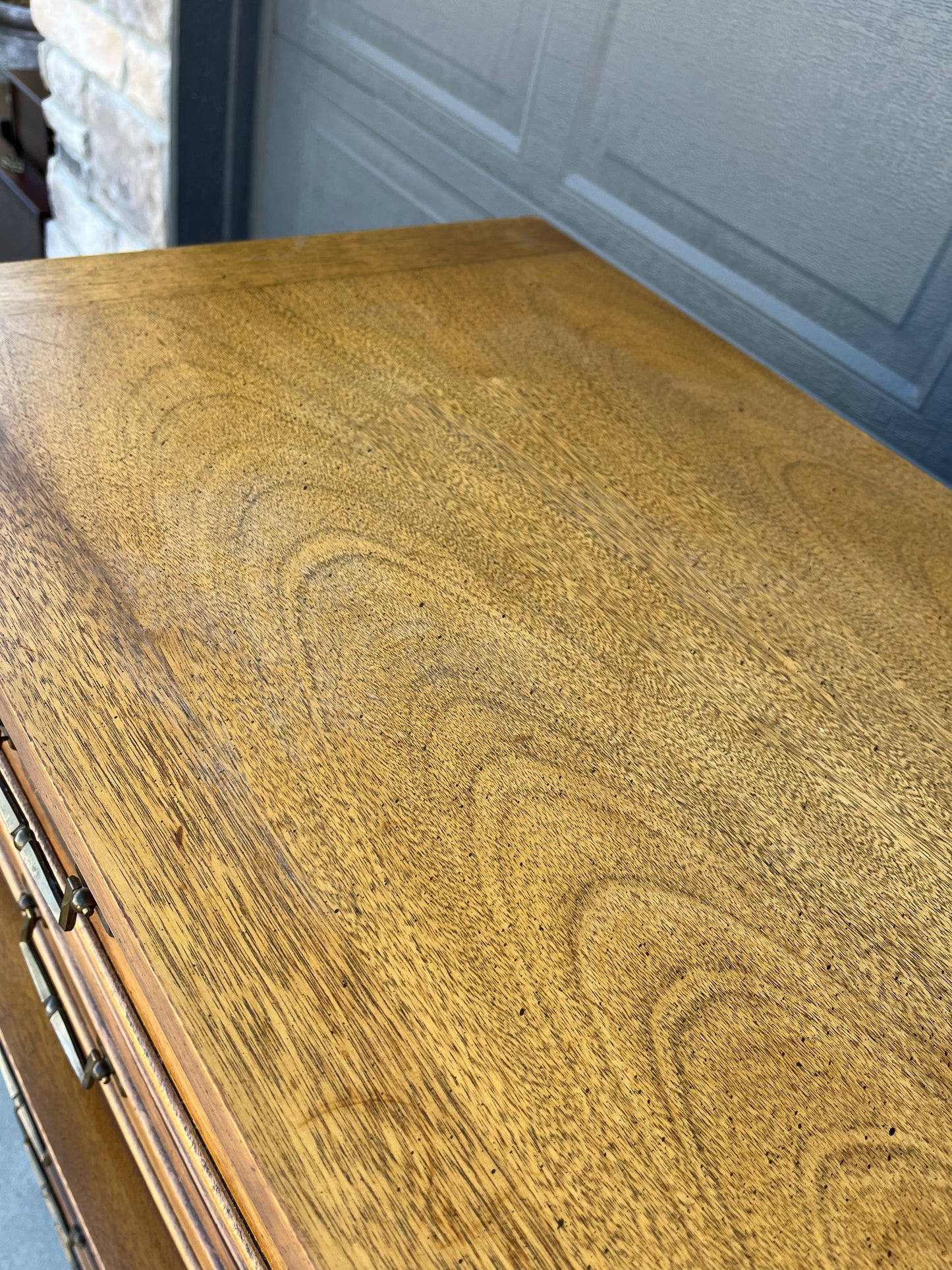 MCM Highboy with Bead Board Sides